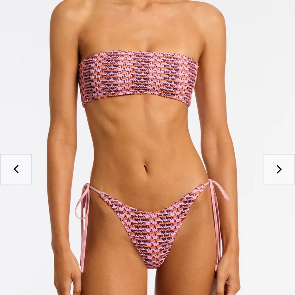 Triangl Swimwear Strapless Bikini with tags